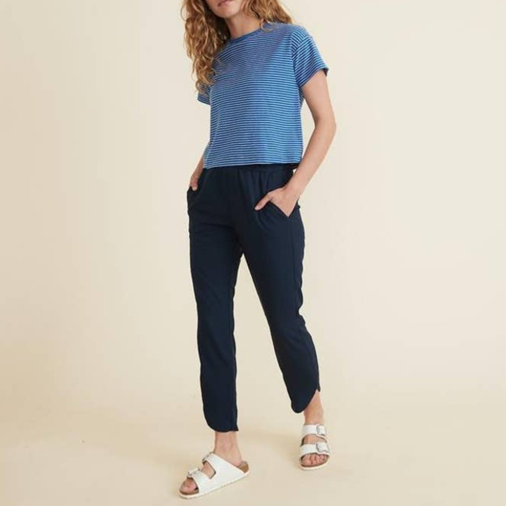 Marine Layer Allison Pants Navy Blue Size Small